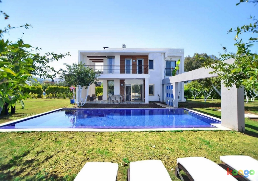 MUĞLA BODRUM TÜRKBÜKÜNDE KİRALIK LUX MÜSTAKİL HAVUZLU VİLLA